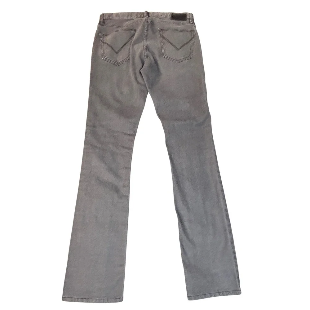 John Varvatos USA bowery Slim Straight Jeans men's 30x30 Grey Faded Wash